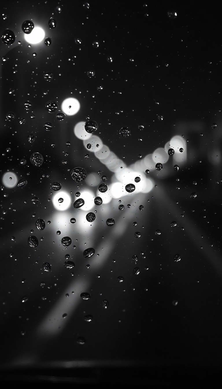 iPhone Luxe Night Car Rain Luxury Wallpaper